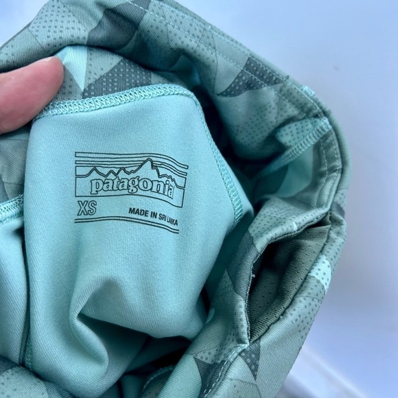 PATAGONIA GREEN High rise Leggings Size Xs - Picture 5 of 10